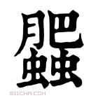 康熙字典 𧓖