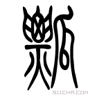 说文解字 𤬡